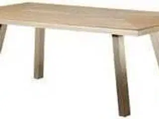 Cadiz havebord - teak look 200x100 cm