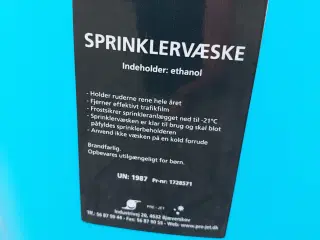 Sprinklervæske
