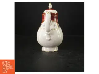 Porcelænskande med låg (str. 24 cm)