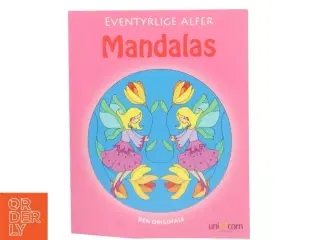 Malebog Eventyrlige Alfer Mandalas fra Unicorn
