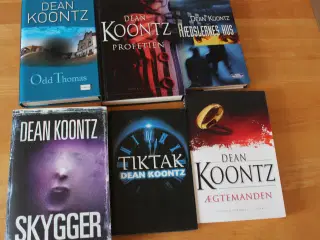 Dean Koontz Bogsamling 6 Bøger