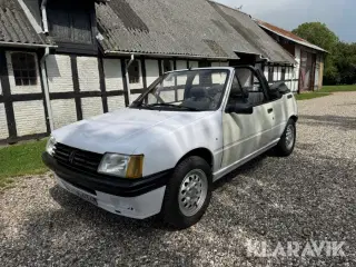 Veteranbil Peugeot 205, Cabriolet