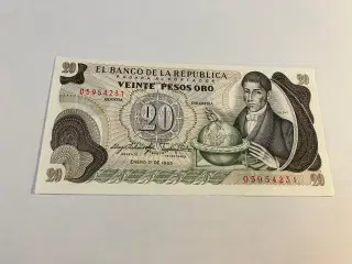 20 Pesos Colombia 1983