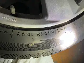 Alufælge 18” med dæk