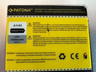 Ny Batteri til Macbook pro 13"  Hvid A1185