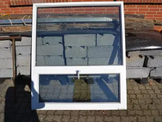 Plast vindue dobbelt det ene med dreje / kip