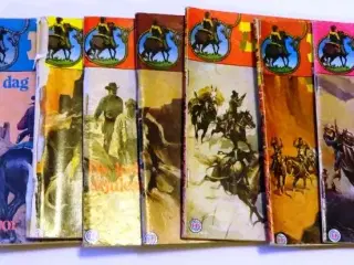 Western tegneserier. 101 stk.
