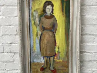 Holger Lund Kofod, olie på lærred, bornholm