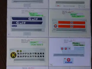 Decalsæt fra Tekno værkstedet i Slangerup
