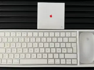 Trådløs mus og tastatur til IMAC