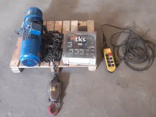 El kædetalje travers kran
