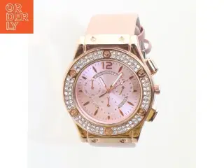 Ur og armbåndssæt (str. ur ø 4,5 cm, armbånd ø 9 cm)