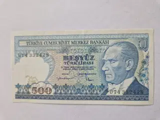 500 Lira 1970 Turkey