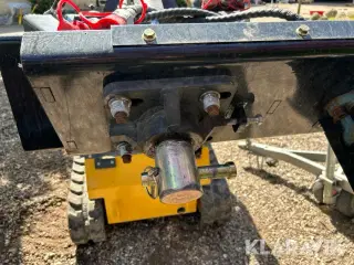 Pælbor med hydraulisk motor