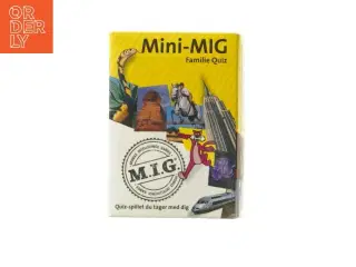 Mini-MIG Familie Quiz Spil (str. 380 spørgsmål)