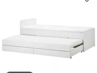 Seng m/ekstra udtræksseng 