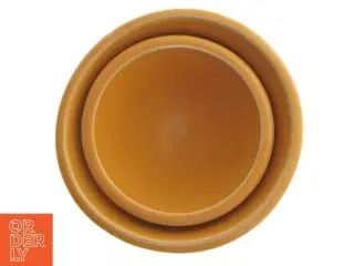 Keramik vase og skål (str. 13 x 9 cm)