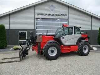 Manitou MT1840A Comfort. Dansk maskine, med hydrauliske pallegafler.