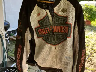 Harley sommer kørejakke Str L