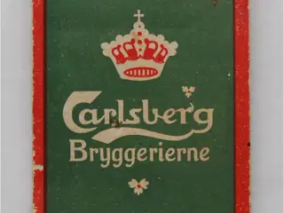 CARLSBERG regningsblok fra år 1909