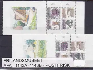 Frilandsmuseet AFA 1143A-1143B Postfrisk