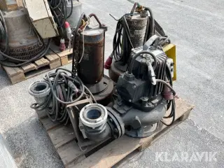 Pumper Desmi/Flygt PKD 0100.411/3127.180 - 3 styk