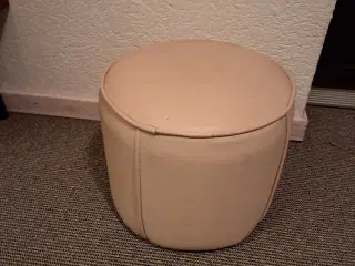 Puf i kunstlæder