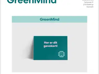 Gavekort til Greenmind