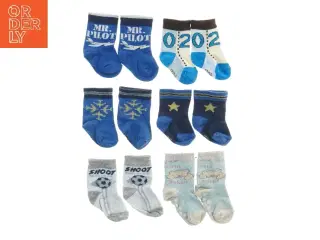 Babystrømper sæt (str. ca. 11-14 cm)