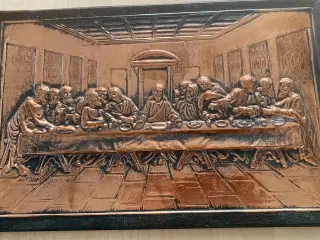 Relief “Den sidste nadver” i kobber