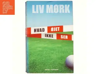 Hvad øjet ikke ser : en kriminalroman af Liv Mørk (Bog)