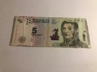 5 pesos Argentina