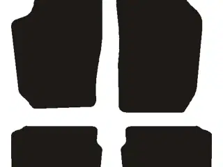 Måtter Skoda Fabia 2000-2007