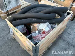 Blandet lot bolte, hydraulikpresse, udendørs intercom og andet