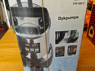 Dykpumpe 550 W 10000 l/t Stål