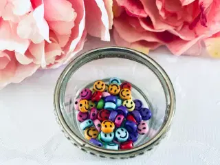 Perler med glade ansigter 