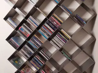 CD holder i rustfrit stål