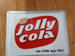 Jolly cola blik skilt