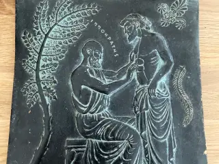 Hypokrates Græsk vægophæng - lægeløftet