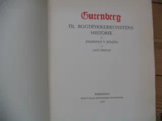 Johannes Jensen & Aage Marcus. Gutenberg
