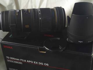 Sigma 70-200/2.8 APO EX DG OS HSM objektiv Pentax