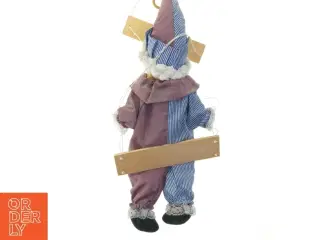 Marionetdukke klovnekostume 58 cm (str. 58 cm)
