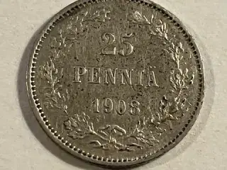 25 Pennia 1908 Finland