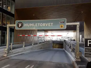 Parkering ved Humletorvet P-kælder