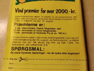 "Kampflyver" tegneserie fra 1980
