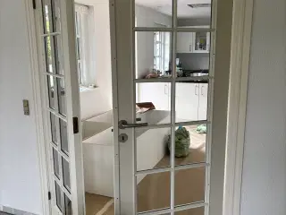 Dør fransk, dør med glas, dobbelt dr