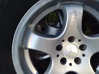 18" Original Mercedes Rondell fælge+ nye Helårsdæk