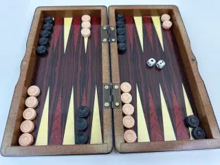Lille backgammon spil