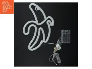 Neon LED-lampe, banan (str. 28 x. 19,5 cm)
