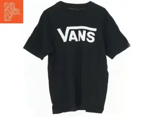 Sort Vans T-shirt fra Vans (str. 140)